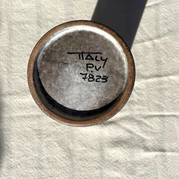 Italian Italica ARS for Peasant Village cylinder Vase mid century - Picture 6 of 9